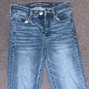 American eagle next level stretch skinny jeans long